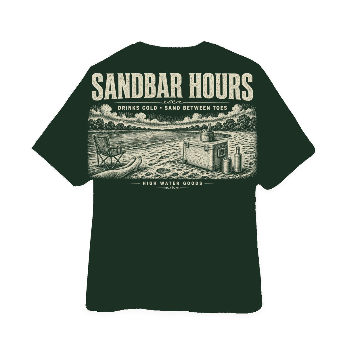 Forest back SANDBAR HOURS