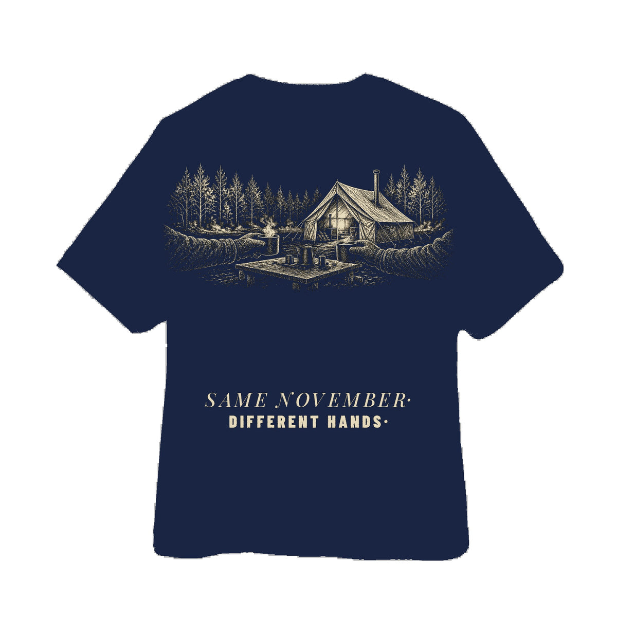 LA-01 Tall Navy back textile