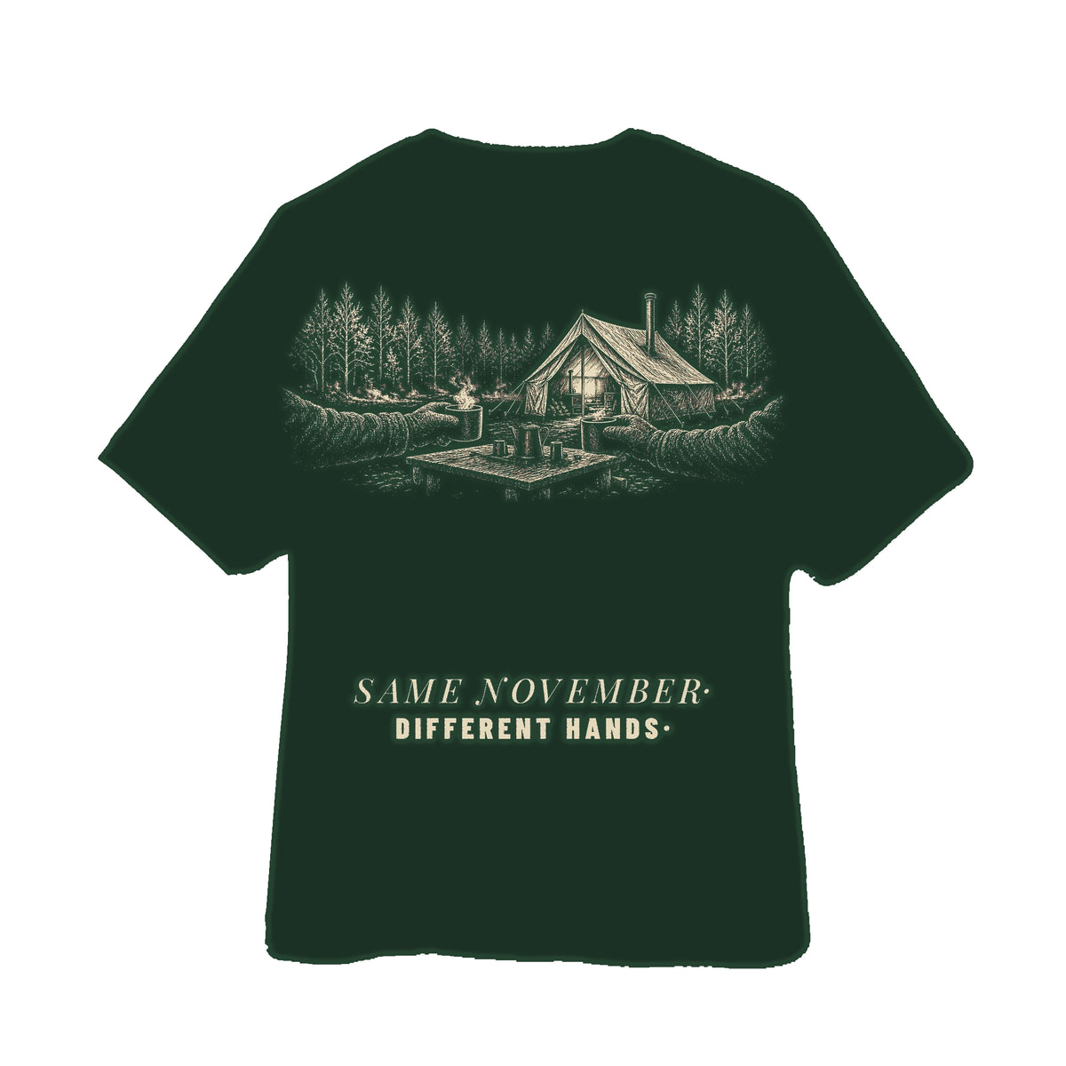 LA-01 Forest back textile