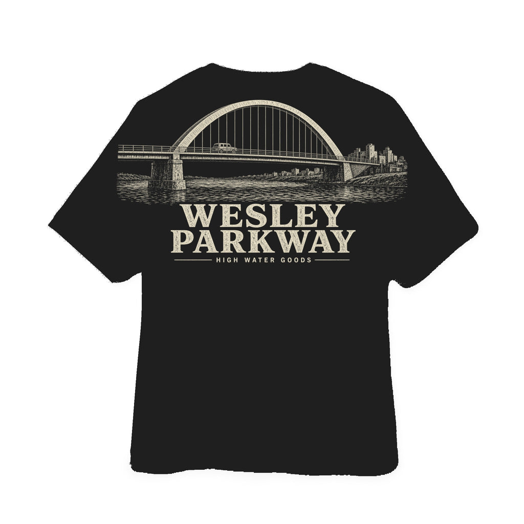 High Water Goods Wesley Parkway Span — Black back (tied-arch)