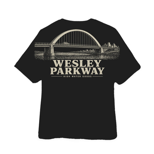 High Water Goods Wesley Parkway Span — Black back (tied-arch)