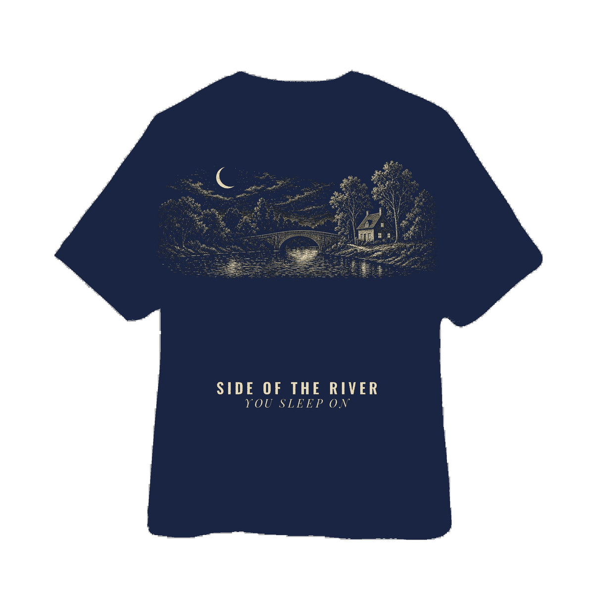 LA-07 Tall Navy back textile