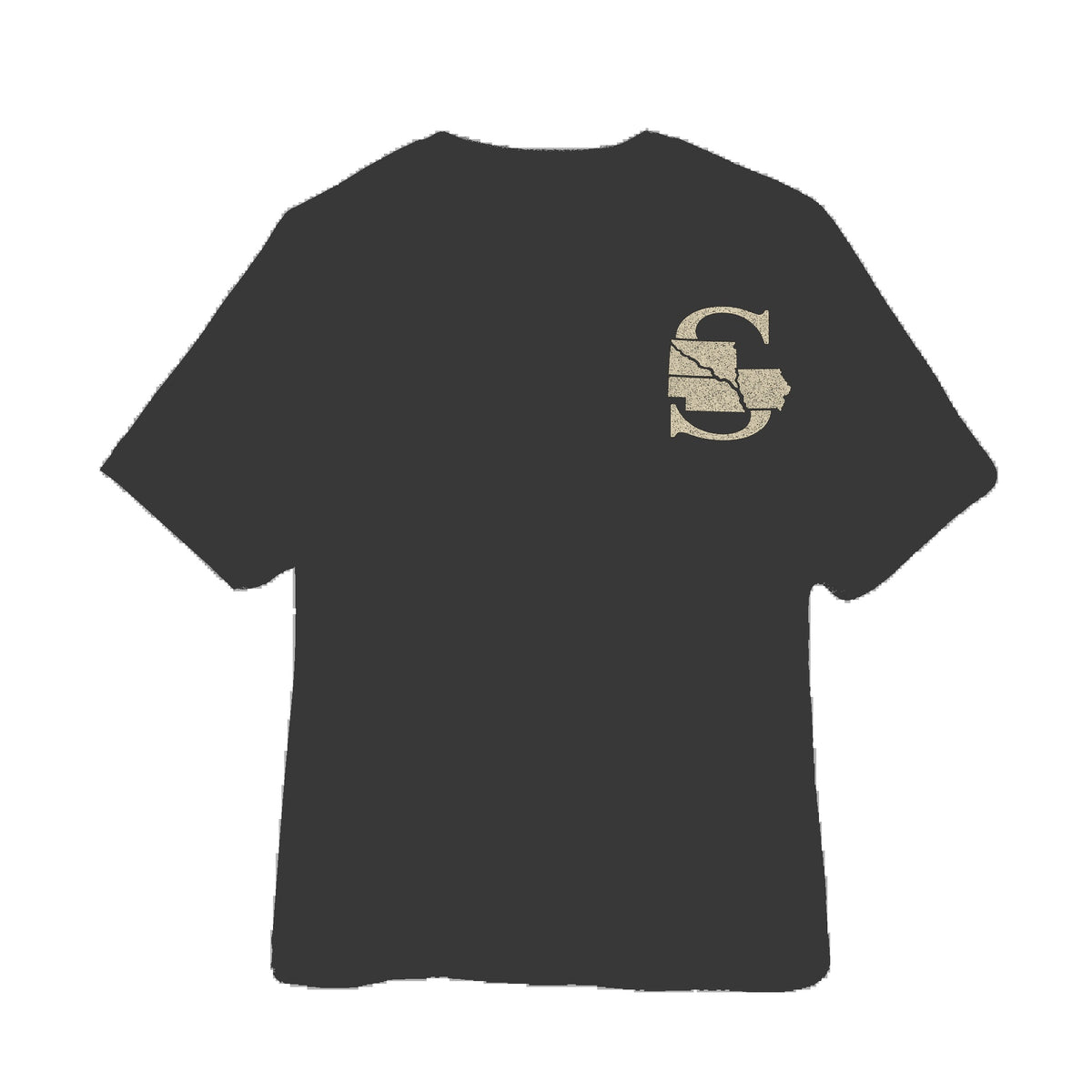 LA-07 Charcoal front textile